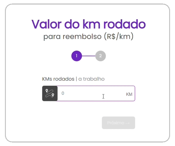 Valor Km Rodado Valor Km Rodado