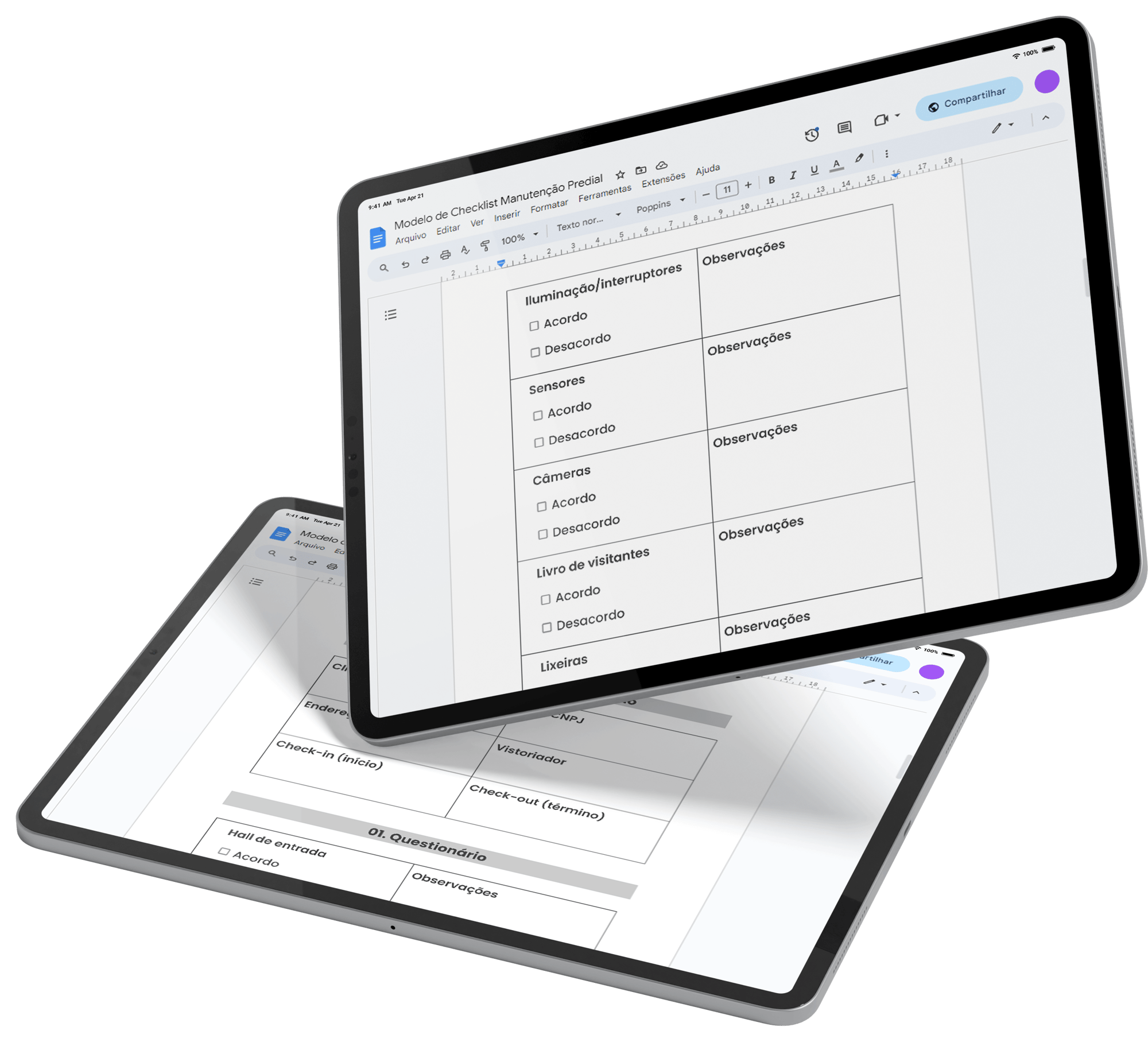 Checklist de Manutenção Predial